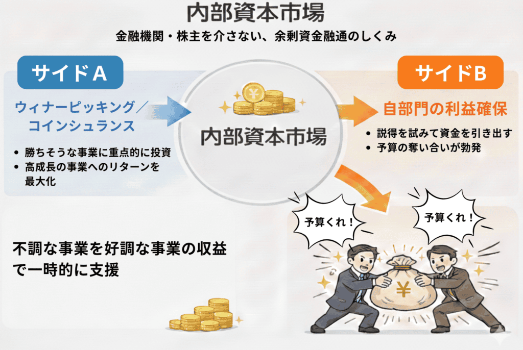 内部資本市場の理論 組織を動かす資金政治とは【組織科学】