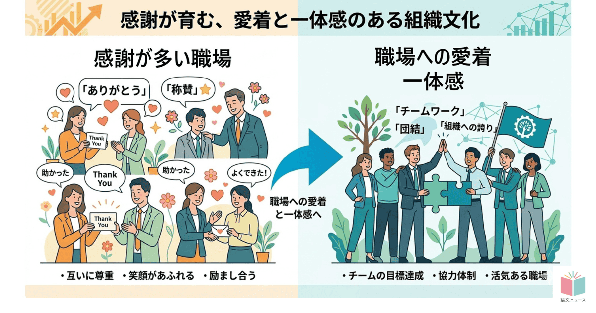 ダイバーシティ経営を支える感謝の力 実証