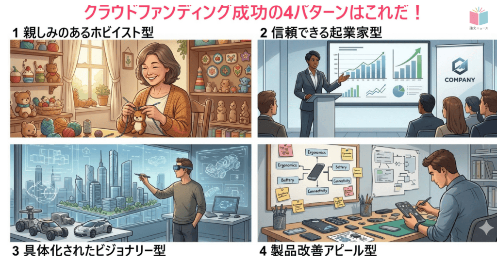 クラファン 成功する「型」の存在が明らかに
