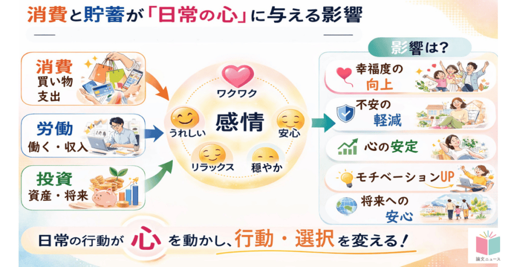 日常的な経済行動は感情にどのような影響を与えるのか？