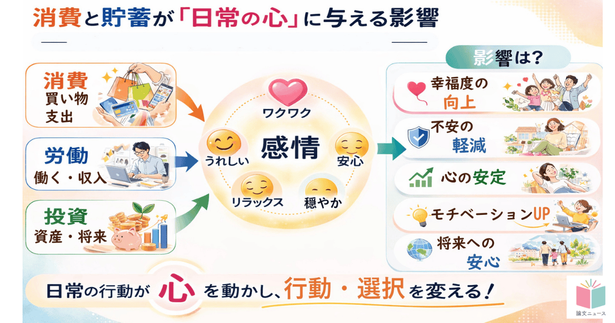 日常的な経済行動は感情にどのような影響を与えるのか？