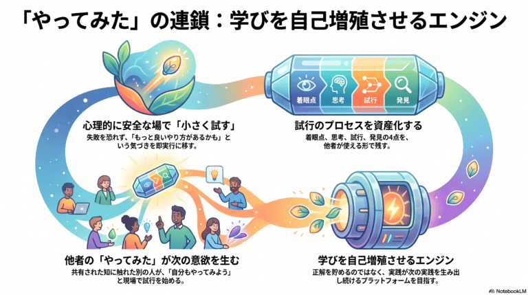 誰かの小さな挑戦が、誰かの次の挑戦を生む